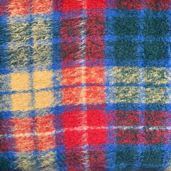 VTG Buchanan Mohair Genuine Clan Tartan 71" x 46" - Picture 6 of 11